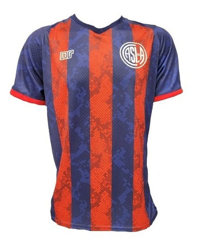 Imagen 1 de 3 de Camiseta Oficial Voley San Lorenzo  Almagro Marca Nr 