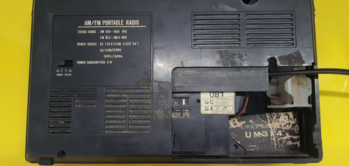 Radio Seiko 2 Band Cinza (Usado)