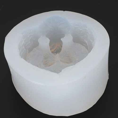 Molde De Silicona Transparente Con Forma De Ángel Guardián H