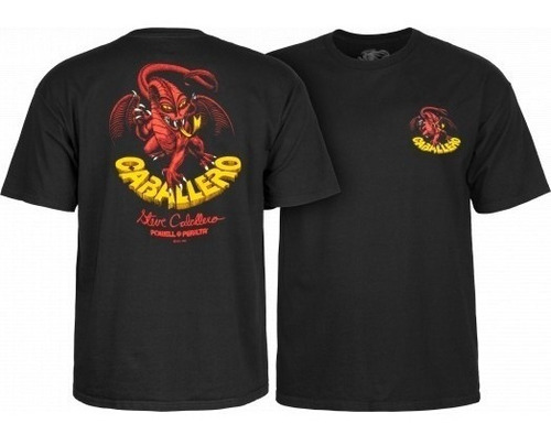 Remera Powell Peralta Original Dragon Caballero 100% Algodon