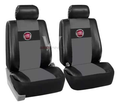 Fundas Cubre Asiento 2 Butacas Del Fiorino Uno Cargo C/logo