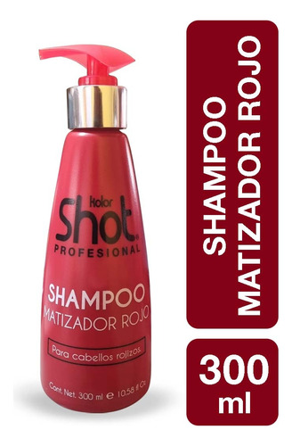 Shampoo Matizador Hidratante Para Cabello De Tonos Rojizos