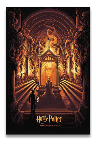 Poster Decorativo 42cm X 30cm A3 Brilhante Harry Potter B1