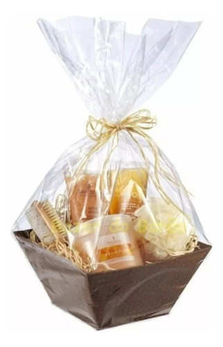 Saco P/ Presente Celofane Transparente 30x45 Cm Kit 50 Unid