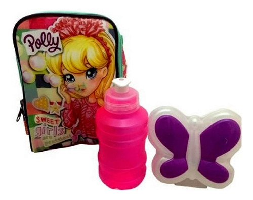 Lancheira Escolar Térmica Polly Pocket 17m Original Sestini