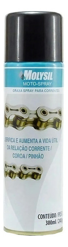 Graxa Liquida Spray 300ml P-07501 Molysil