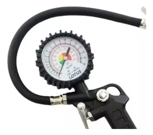 Calibrador E Inflador De Pneus Com Manômetro 220 Libras