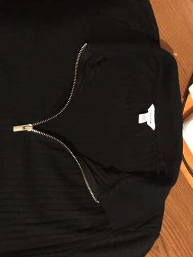 Remera Con Mangas Calvin Klein Mujer Medium Importada
