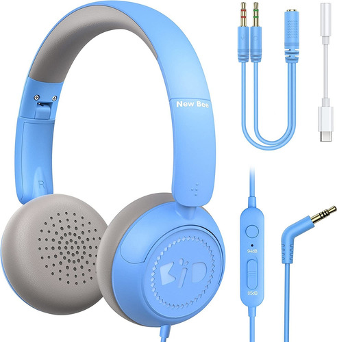 Auriculares Para Niños Para La Escuela Con Micrófono ...