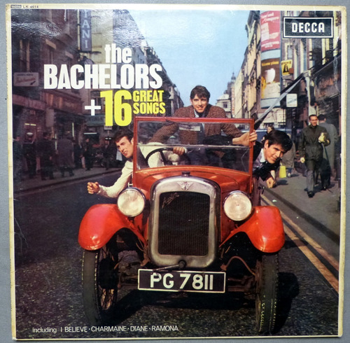 The Bachelors 16 Great Songs Lp Vinilo Uk Mono Decca 1964