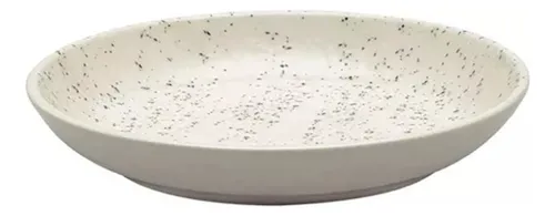Plato Hondo Ceramica Flat Chuvisco Oxford Unidad Platos