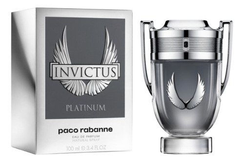 Paco Rabanne Invictus Platinum Edp 100ml Para Hombre