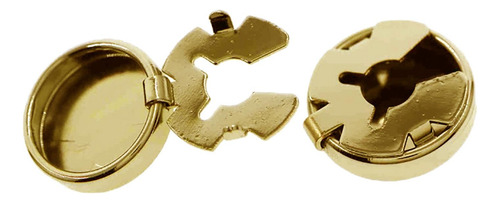 2 X 2x Gemelos Para Hombre Cubrebotones Fiesta Cobre Redondo