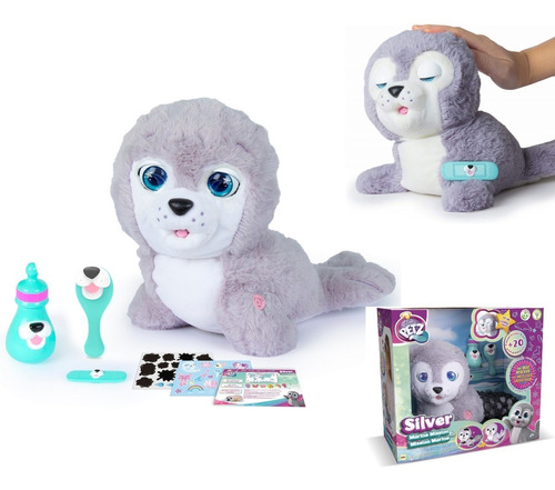 Club Petz Silver Marine Mission Foca Con Sonido Y Movimiento