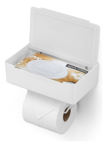Suporte Porta Papel Higiênico, Lenço E Celular 3 Em 1 Arthi