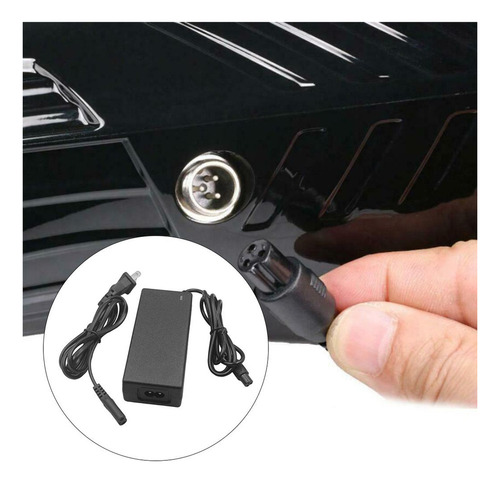 De 42v 2a, Conector En Línea De 3 Puntas Para Patinete