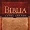 Biblia Letra Grande Rv 1909 (edición En Español)