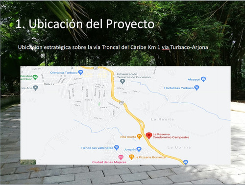 Imagen 8 de 8 de Venta De Lote En Turbaco - Condominio La Reserva.