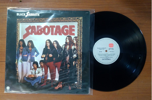 Black Sabbath Sabotage 1986 Disco Lp Vinilo Brasil