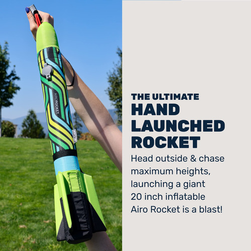 ¡mighty Fun! - Kit De Cohete Inflable Airo Rocket Para