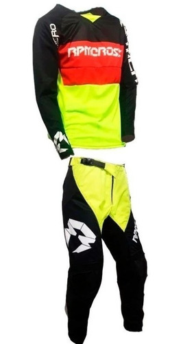 Conjunto Moto Cross Enduro Rpmcross Hero Niño Solomototeam