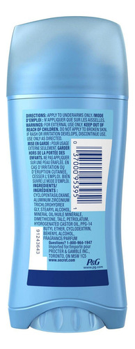 Secret Secret Anti-perspirant Deodorant Invisible Solid Sin