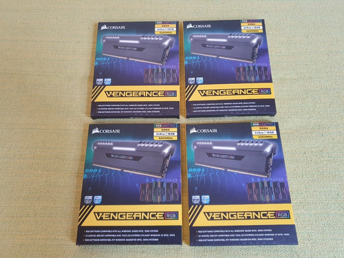 Imagem 1 de 3 de Memória Ram Corsair Vengeance Rgb 16gb (2x8gb) Ddr4 3200mhz