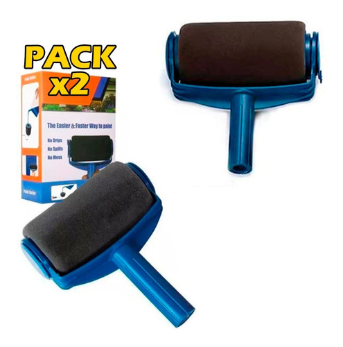 Pack X2 Rodillo Pintar Set Facil Antiderramante Recargable