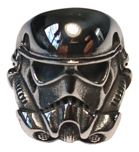 Anillo De Acero Inoxidable Stormtrooper