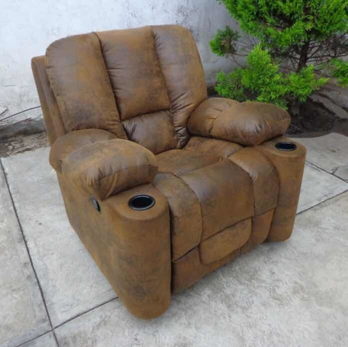 Imagen 6 de 12 de Reposet Reclinable Eléctrico Envío Inmediato Salas Sillones