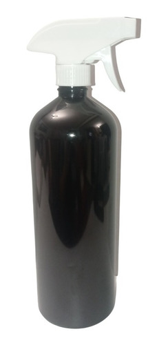 Botella Pet Negra 1l C/pistola Atomiz  10 Piezas R-28/415