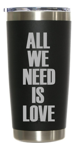 Canserbero All We Need Is Love Termo 20 Oz Vaso Térmicoláser