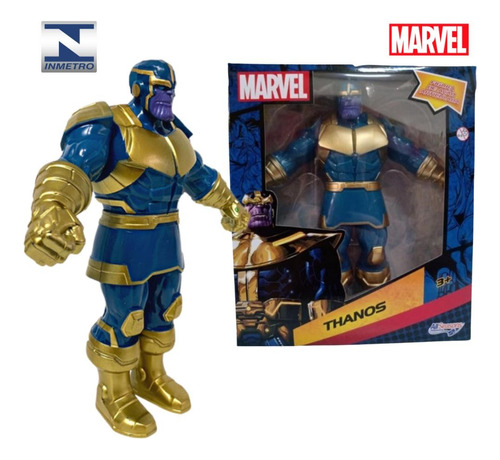 Boneco Thanos Vingadores Ultimato Marvel Articulado Vilão