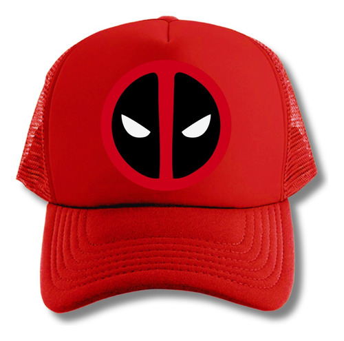 Gorra Deadpool Series Geeks Red Truckers 