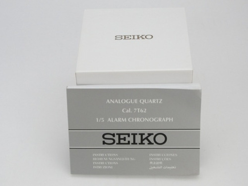 Relógio Seiko Coutura 7t62-0hp0 - Novo - Único No M. L.