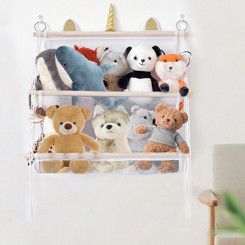 Hamaca De Animales De Peluche, Red Para Juguetes De Peluche,