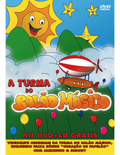 Dvd+cd A Turma Do Balão Mágico