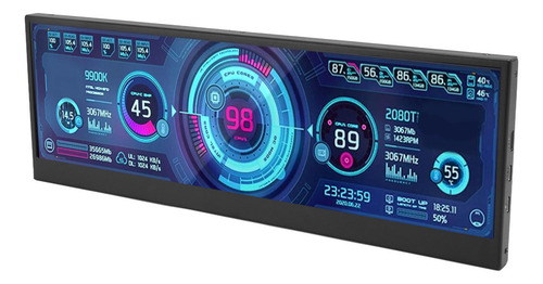 Monitor De Temperatura De Computadora De 14 Pulgadas, Pantal