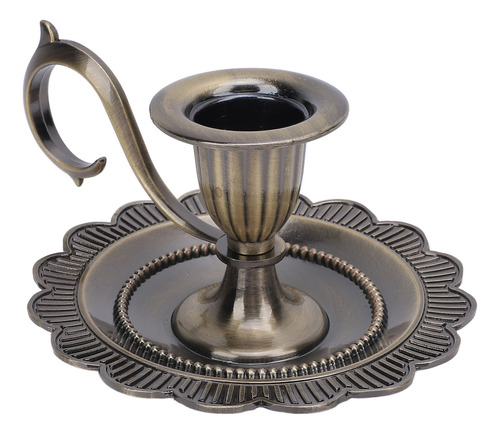 Candelabro Portátil Retro Con Soporte Para Velas De Mesa