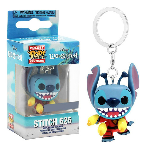 Llavero De Stitch 626 - Lilo & Stitch - Funko Pocket Pop