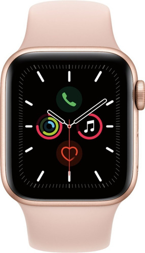 Imagen 3 de 8 de Apple Watch 5 40mm. Gps Cel Gold Mwwp2ll/a Deportivo Usado
