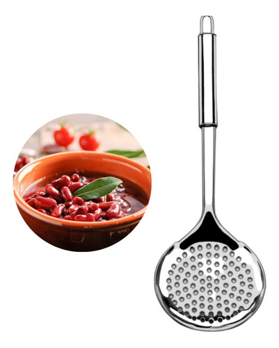 Kit Utensílios Para Cozinha Com 5 Peças Aço Inox