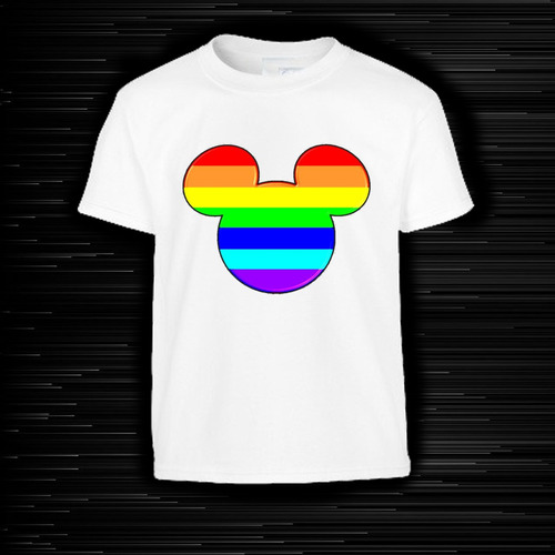 Polera Orgullo Gay Mickey