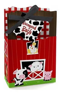 Animales De Granja - Baby Shower O Cajas De Regalos Para Fie