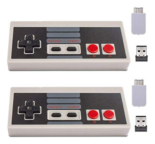 Control Inalámbrico Honwally Para Mini Nes, Turbo Mejorado, 