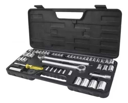 Juego De Copas Y Destornillador 52 Pcs