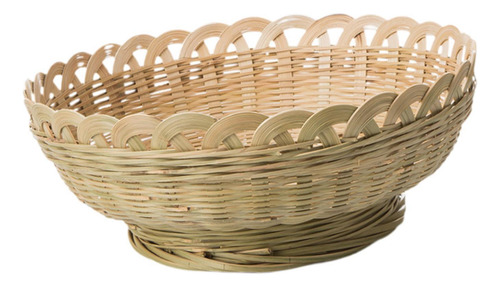 Cesta De Pão Tecido Armazenamento Bin Decoração Grande