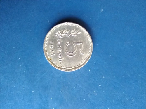 Monedas Antiguas Argentina 5 Cents Peso Año 1973