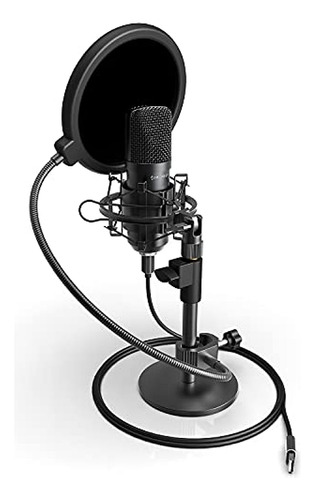 Microfono Usb Amcrest Para Grabaciones De Voz