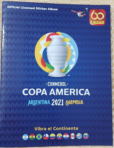 Set Completo - Copa America 2021 (tapa Blanda) (panini Bra)
